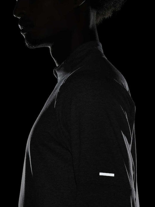 Dri-FIT Element Dri-Fit Αθλητικό T-shirt Γκρι