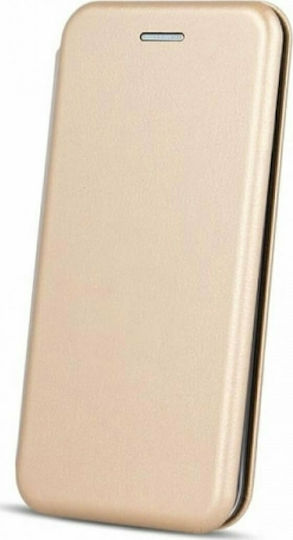 Senso Oval Stand Книга Изкуствена кожа Златист (Galaxy Note 8)