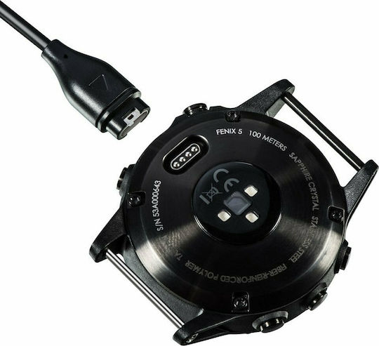 Φορτιστής για Garmin Fenix 6 Μαύρος