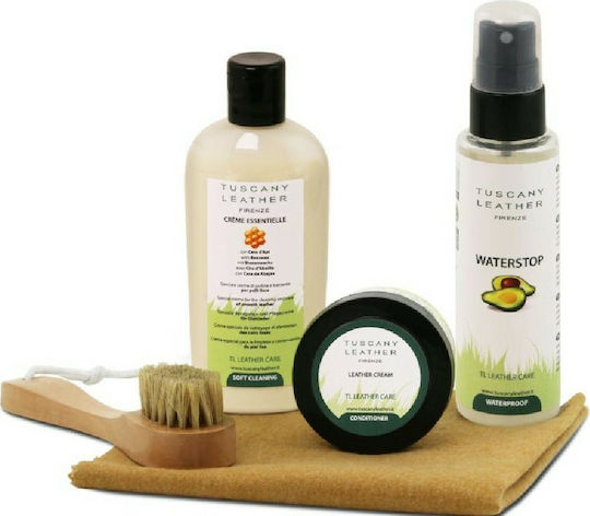 Tuscany Leather Pflegeset für Lederschuhe Farblos 150ml