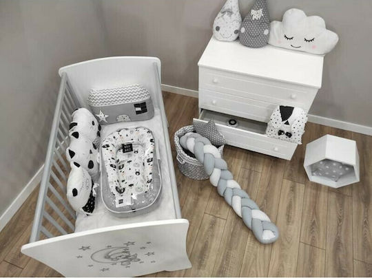 Baby Star Set Pentru Patut Sugar Family Negru 3buc piese
