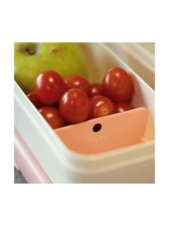 Milan Microwave Plastic Lunch Box Green 750ml