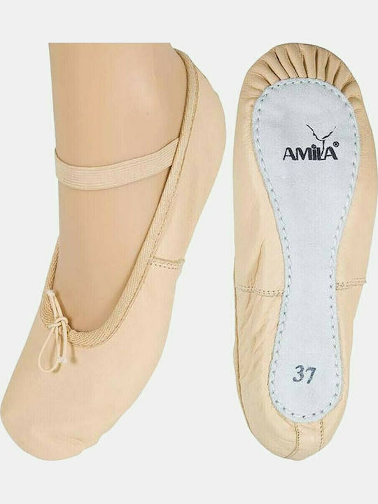 AMILA Ballet Shoes No 43 Beige