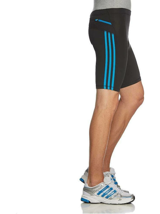 adidas Response Ανδρικό Αθλητικό Κολάν Κοντό Μαύρο