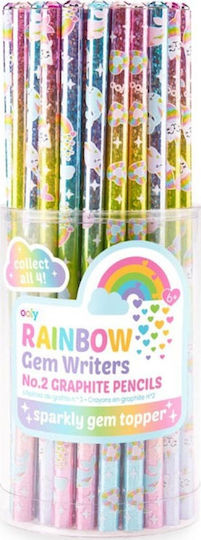 Ooly Rainbow Glitter Gem 4 Μολύβι (Διάφορα Χρώματα)