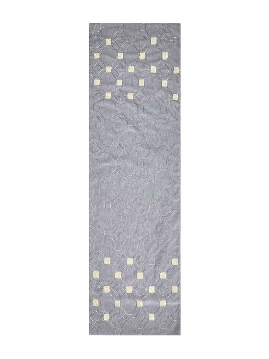 Kentia Decore 203 Christmas Tablecloth Runner Fabric Gray L150xW45cm 1pcs 000063628