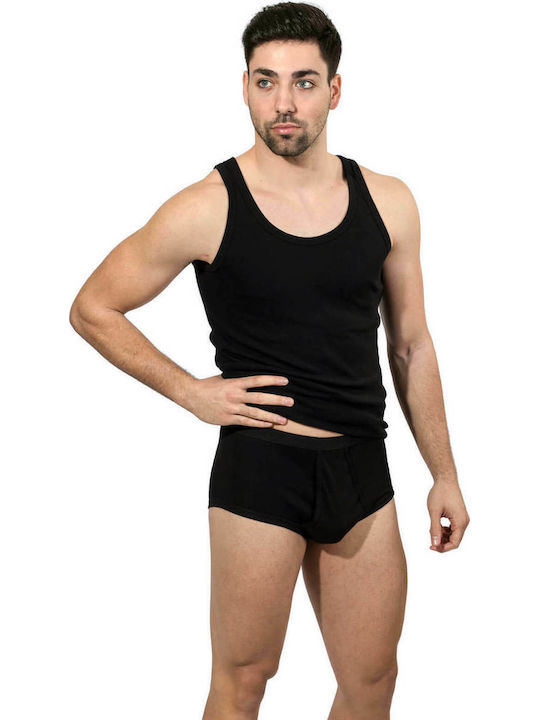 Lido Underwear 101 Men's Slip Black 101-M