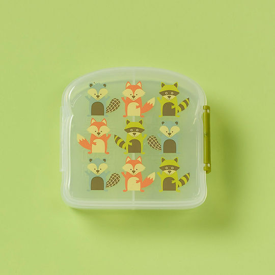 Sugar Booger Plastic Kids' Food Container Multicolour x x 4.5cm