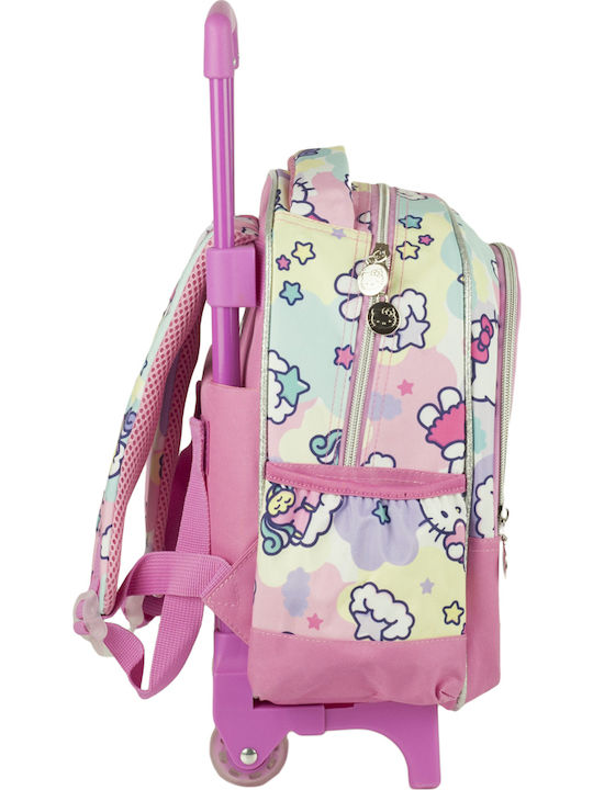 Gim Kitty Unicorn Ученическа Раница Куфар Детска Градина с Джоб за Бутилка Многоцветна 12л 25 x 15 x 30см