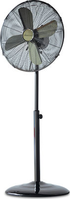 IQ Pedestal Fan 50W Diameter 40cm Gun Metal