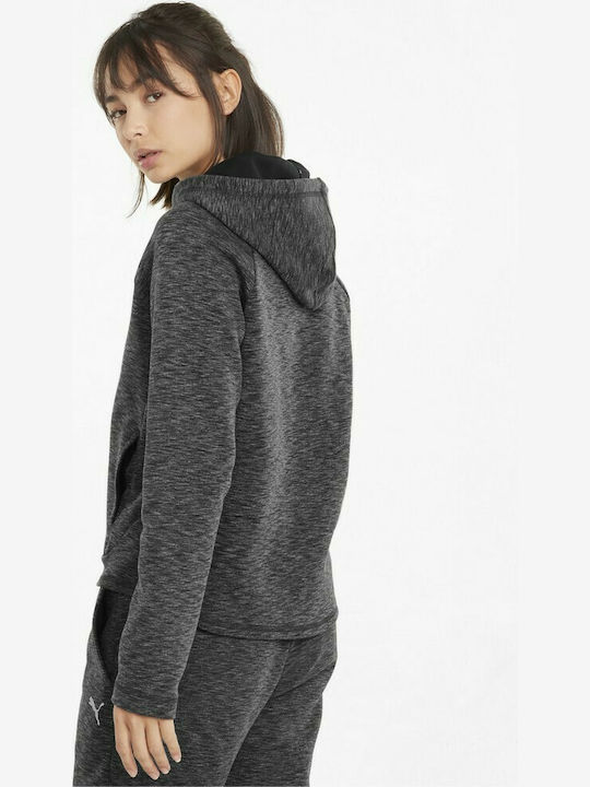 Puma Evostripe Women's Hooded Sweatshirt Dark Grey