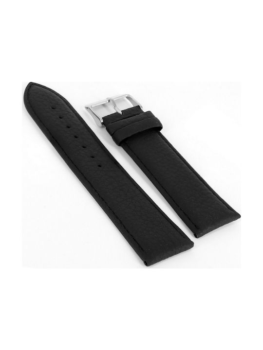 Tzevelion ART983F Leather Strap Black 30mm