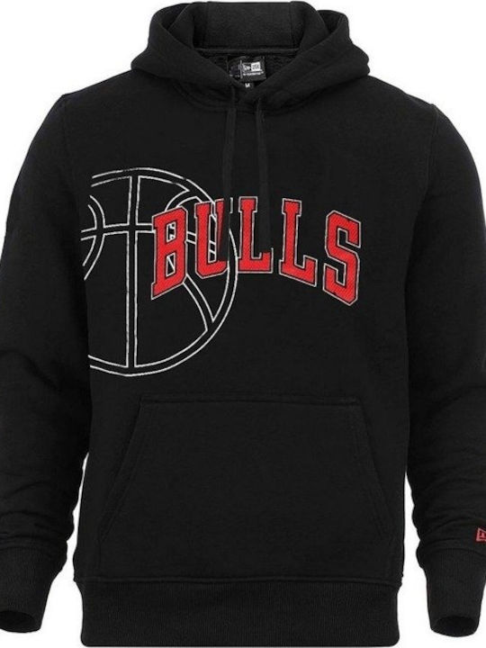 NBA Graphic Basketball Sweatshirt with Hood Black