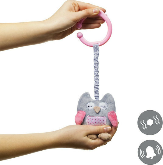 Babyono Hanging Baby Toy Car with Music Owl Sophia for Newborns