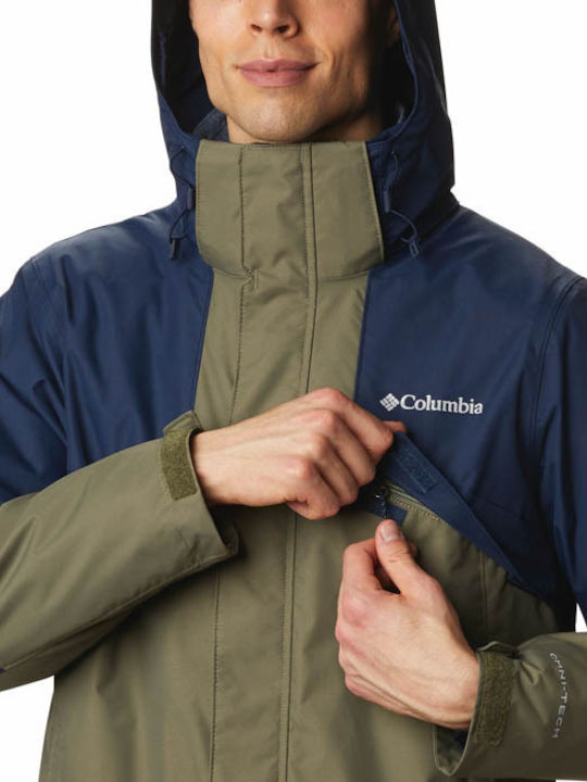 Bugaboo II 3 in 1 Winter Jacket Waterproof Olive Green