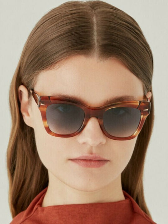 Gigi Barcelona Walker Women's Sunglasses with Brown Plastic Frame 6590/9