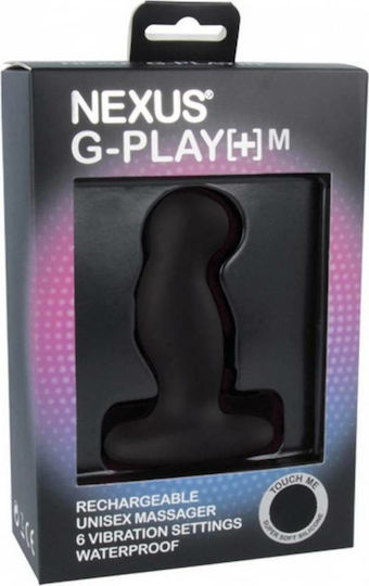 Nexus Gplay G-Play Medium Anal Plug Mittel Black 7.3cm
