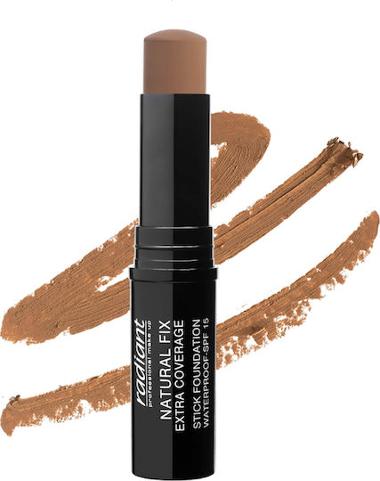 Radiant Natural Fix Extra Coverage Waterproof Stick Make Up SPF15 07 Cinammon 8.5gr