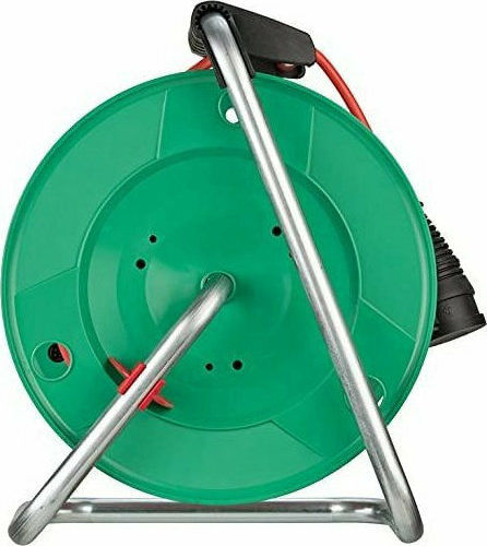 Brennenstuhl Cablu de prelungire 1 loc cu cablu de 38m Diametru 3 x 1.5mm² Rezistent la apă Verde