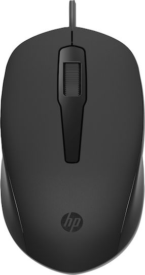 HP Wired Keyboard And Mouse 150 Комплект клавиатура и мишка Английски US Черен