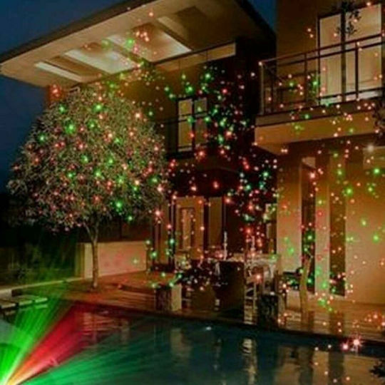 Χριστουγεννιάτικος Προβολέας Laser LED Ρεύματος Projector