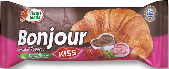 Bonjour Кроасан Kiss Chocolate & Strawberry 150гр