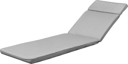 Beauty Home Restia Ε6006 Ξαπλώστρας Γκρι 198x58εκ.