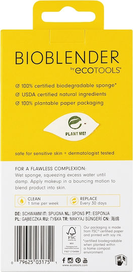 EcoTools Σφουγγαράκι Μακιγιάζ για Foundation Bioblender Natural