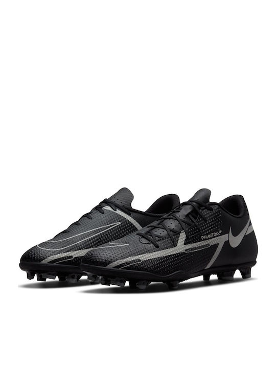 Nike Phantom GT2 Club MG Niedrig Fußballschuhe mit Stollen Schwarz