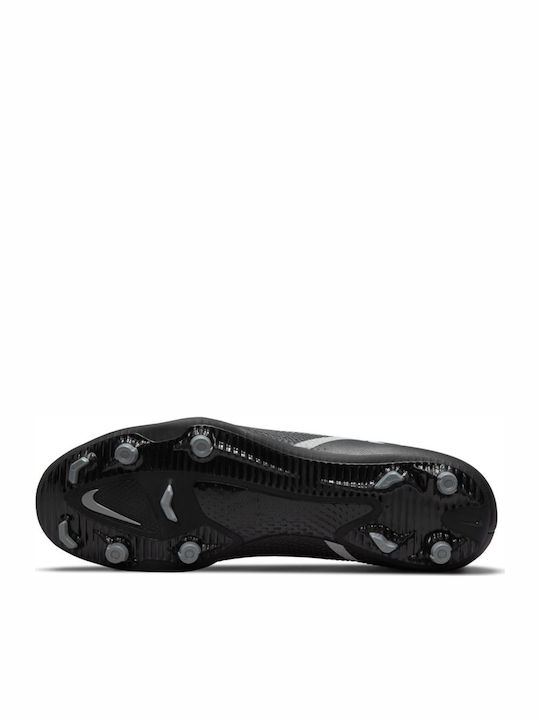 Nike Phantom GT2 Club MG Niedrig Fußballschuhe mit Stollen Schwarz
