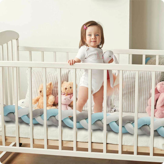 Ricokids Ricokids Bettumrandungen Geflochten Innerhalb Blau 11.5x200cm