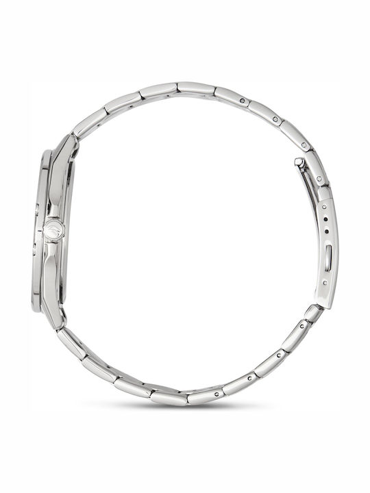 Casio Edifice Ceas Barbati 42.5mm Baterie cu Brățară Din Metal Argintie