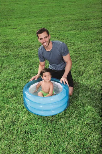 Bestway Kinder Rundes Aufblasbares Schwimmbecken 70x30cm Beige