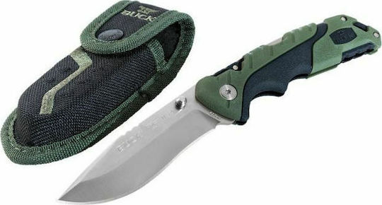 Buck 659 Pursuit Large Σουγιάς Χακί σε Θήκη