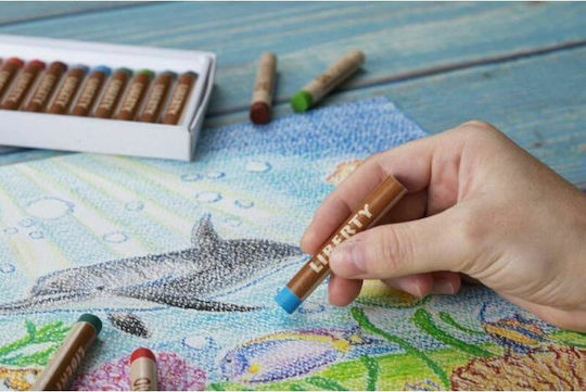 Liberty Oil Pastels 24colours OP-001-24