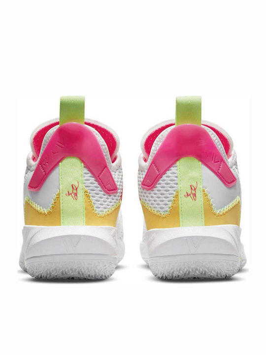 Why Not Kids Sports Shoes Basketball with Laces White