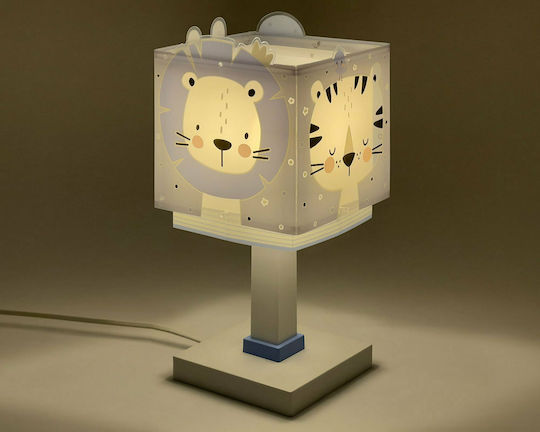 Ango LED Детска Лампа Портатив Jungle Син 15x15x30εκ.