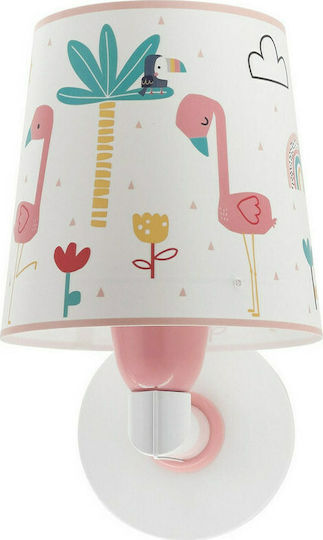 Ango Led Plastic Kids Wall Light Flamingo