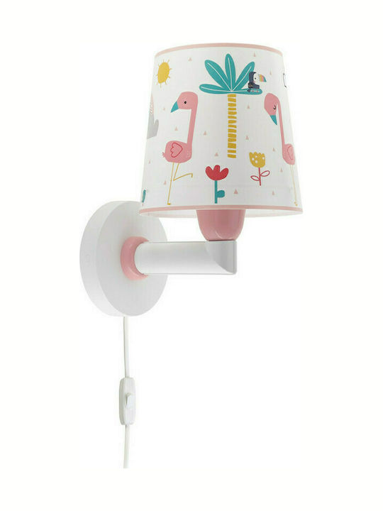 Ango Led Plastic Kids Wall Light Flamingo