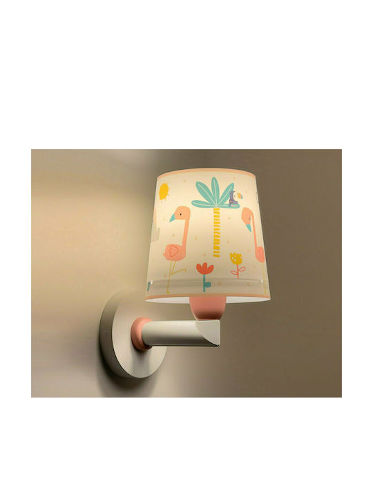 Ango Led Plastic Kids Wall Light Flamingo