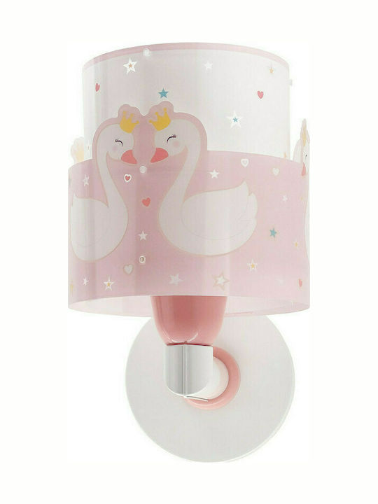 Ango Παιδικό Φωτιστικό Τοίχου Led Πλαστικό Sweet Love Pink