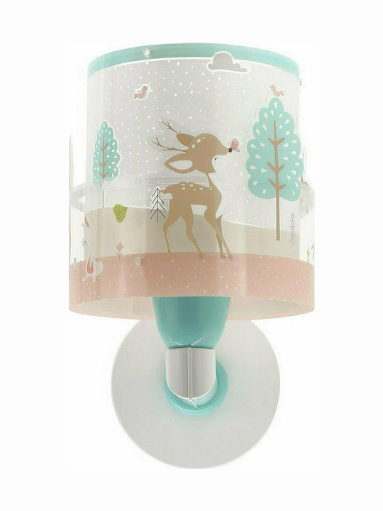 Ango Παιδικό Φωτιστικό Τοίχου Led Πλαστικό Loving Deer