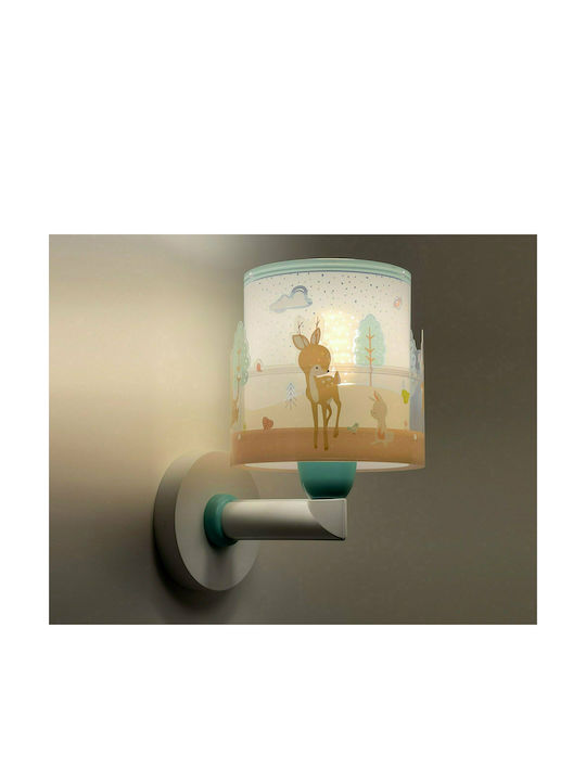 Ango Παιδικό Φωτιστικό Τοίχου Led Πλαστικό Loving Deer