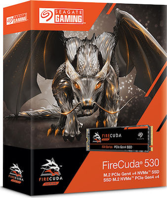 Seagate FireCuda 530 SSD 4TB M.2 NVMe PCI Express 4.0