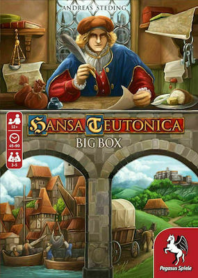 Pegasus Spiele Board Game Hansa Teutonica Big Box for 3-5 Players 12+ Years 55148G (EN)