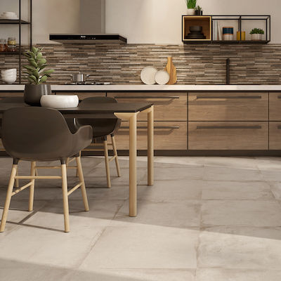 Ravenna Origin Floor Interior Matte Porcelain Tile 60x60cm Sand