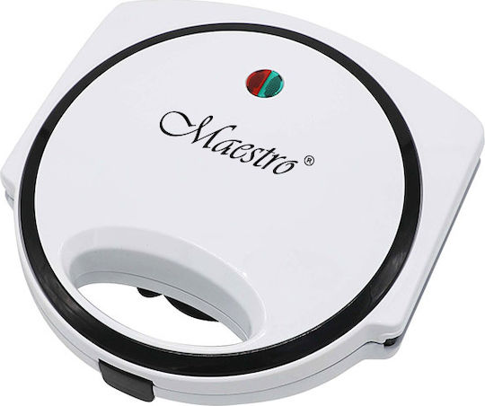 Maestro MR714 Βαφλιέρα για Τετράγωνες Βάφλες 2 Θέσεων 780W