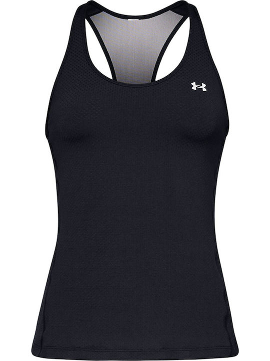 HeatGear Racer Women's Summer Cotton Sleeveless Black Top