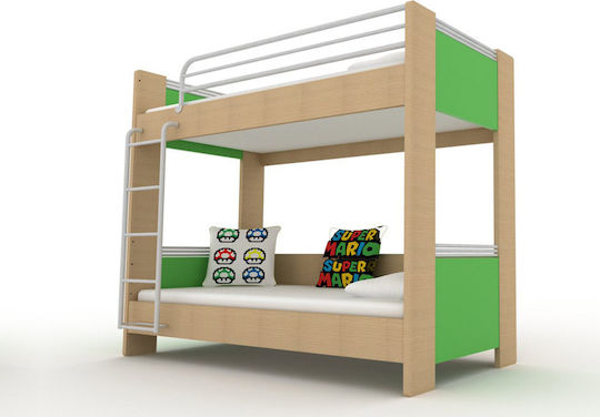 Lan Kinderbett Koje Einzeln Blau für Matratze 90x190cm