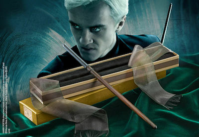 The Noble Collection Harry Potter: Peretele lui Draco Malfoy Stick Replika lungime 35buc la Scară 1:1